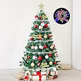 クリスマスツリー 120cm/150cm christmas tree 【2025年新モデル &電池式 &8パターンのLEDライト】 オーナメントセット スリム 北欧 豊富な枝数 組立簡単 収納便利 おしゃれ クリスマスグッズ 保護用手袋付き 屋内 屋外 商店 部屋 インテリア (120cm 230本)