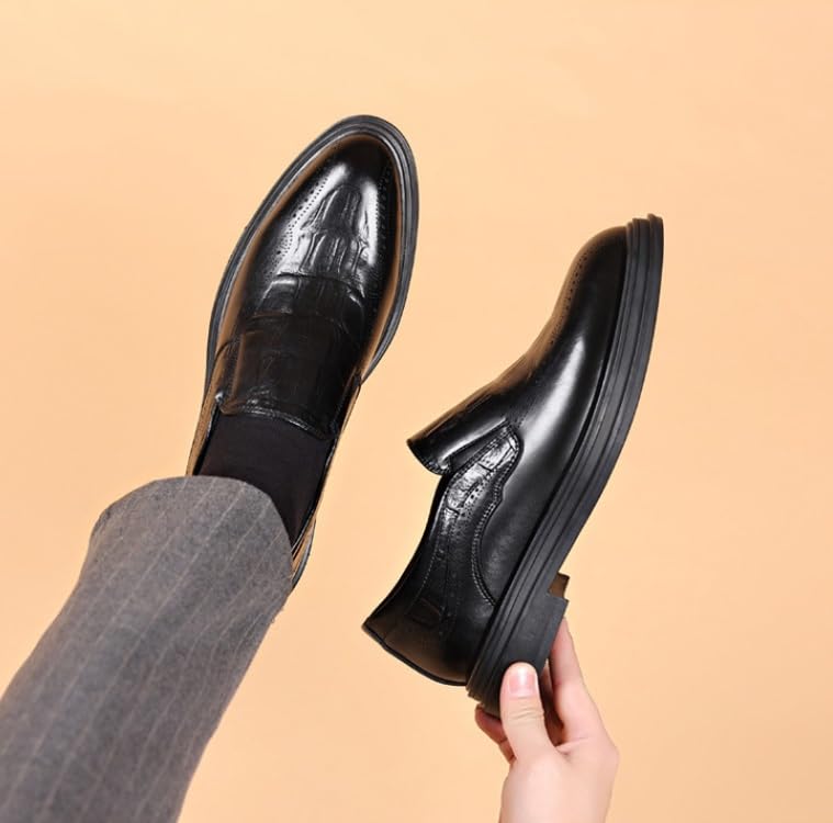 Men’s Dress Shoes Leather Business Oxford Shoes Wedding Business Work Office Outdoor Party Casual Shoes Formal Sneakers2