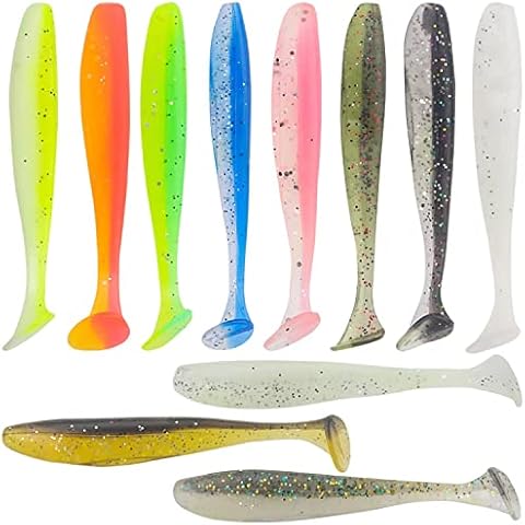 Unvtap 100 Pcs Soft Fishing Lures Cover