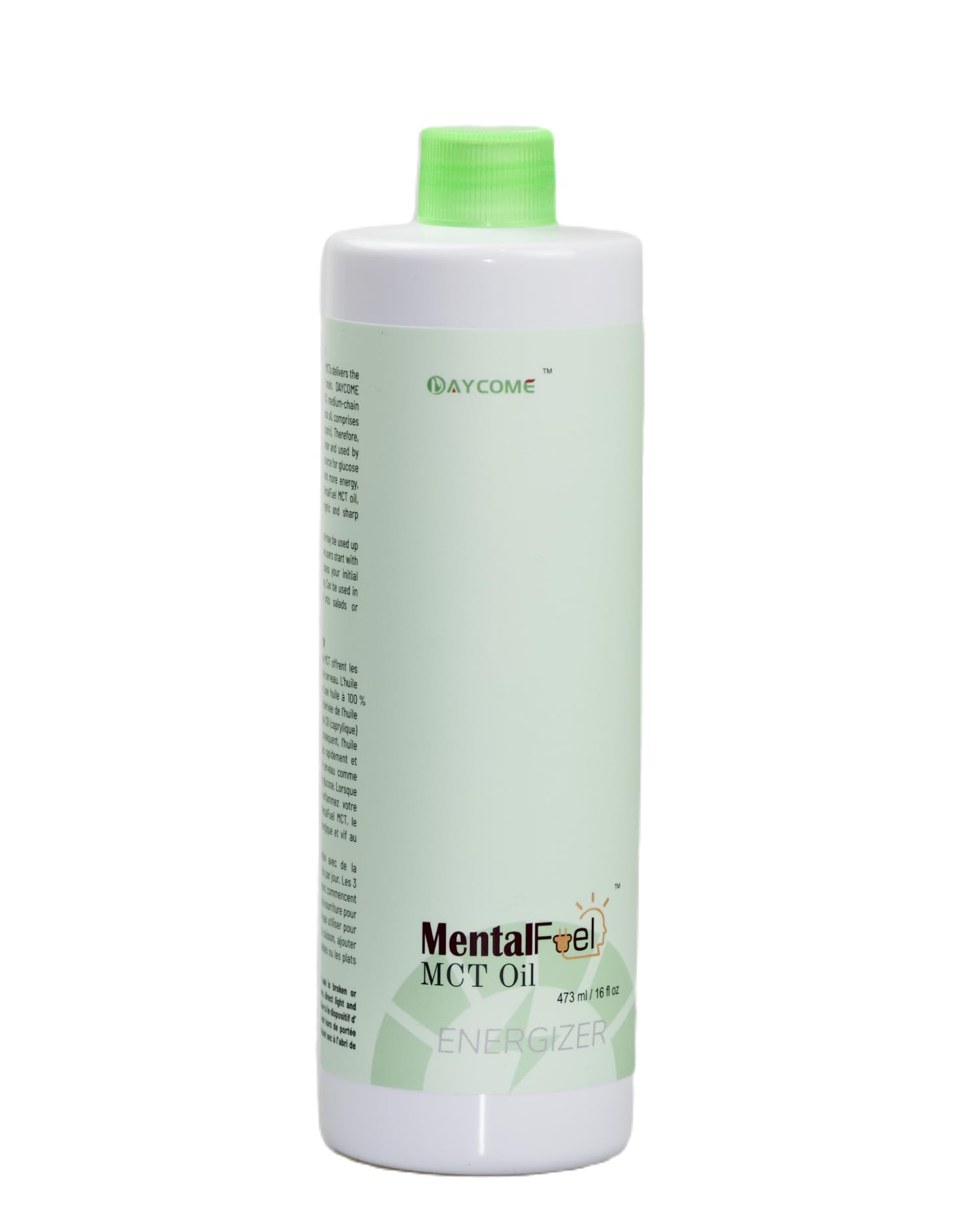 MentalFuel MCT Oil -100% C8 / C10 MCT Oil', 16 FL OZ, From Non-GMO