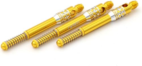 Miniatura 9 de CUESOUL TERO AK7 - Ejes de dardos de aluminio S/M/L con resorte integrado telescópico para dardos de punta de acero y dardos de punta suave, juego