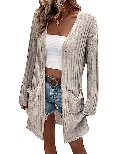 OYOANGLE Men's Oversized Drop Shoulder Zip Up Drawstring Pocket Hoodie Sweatshirt