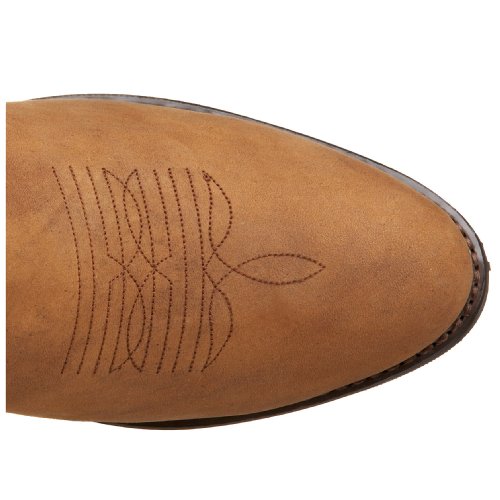 Laredo Men's 12” Trucker boot,Tan Distressed,11.5 D US - Thumbnail 3