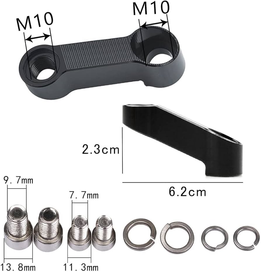 TALIA　アルミジャンボミラー　BK/GD/SV/WH　送料込み Amazon | タカツ製作所(Takatsu-mfg) TAKATSU バイクミラー G