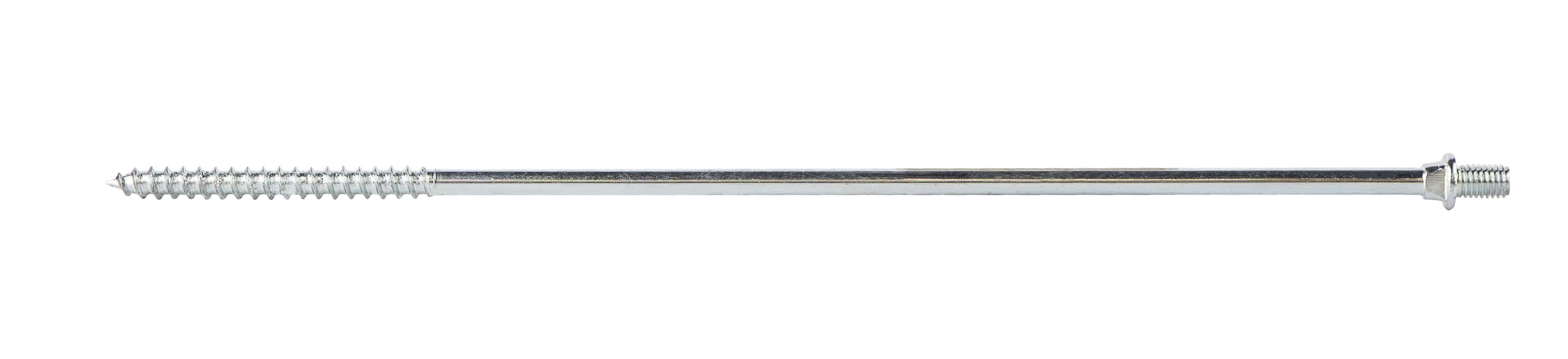 KLIMAS Tassello per telaio 12 x 300 mm con vite 8 x 305 mm (testa filettata M8), morsetto per tubo a vite (25 pezzi)