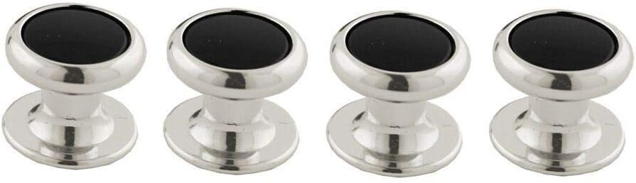 David Donahue Onyx and Brass Shirt Studs