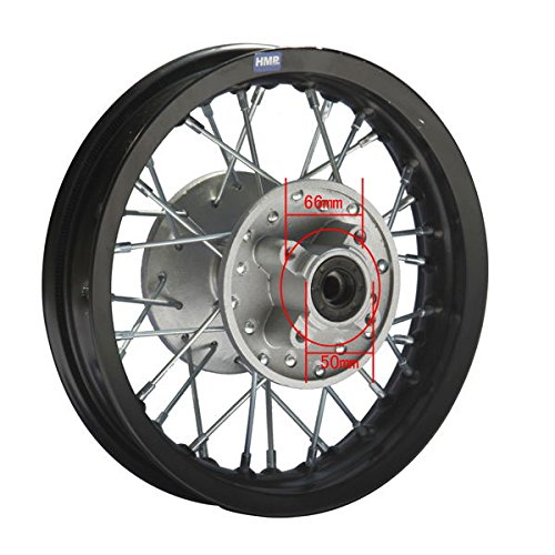 Pit Dirt Bike Bicicletta / Cross -alu -felge Anodizzato 10 POSTERIORE S
