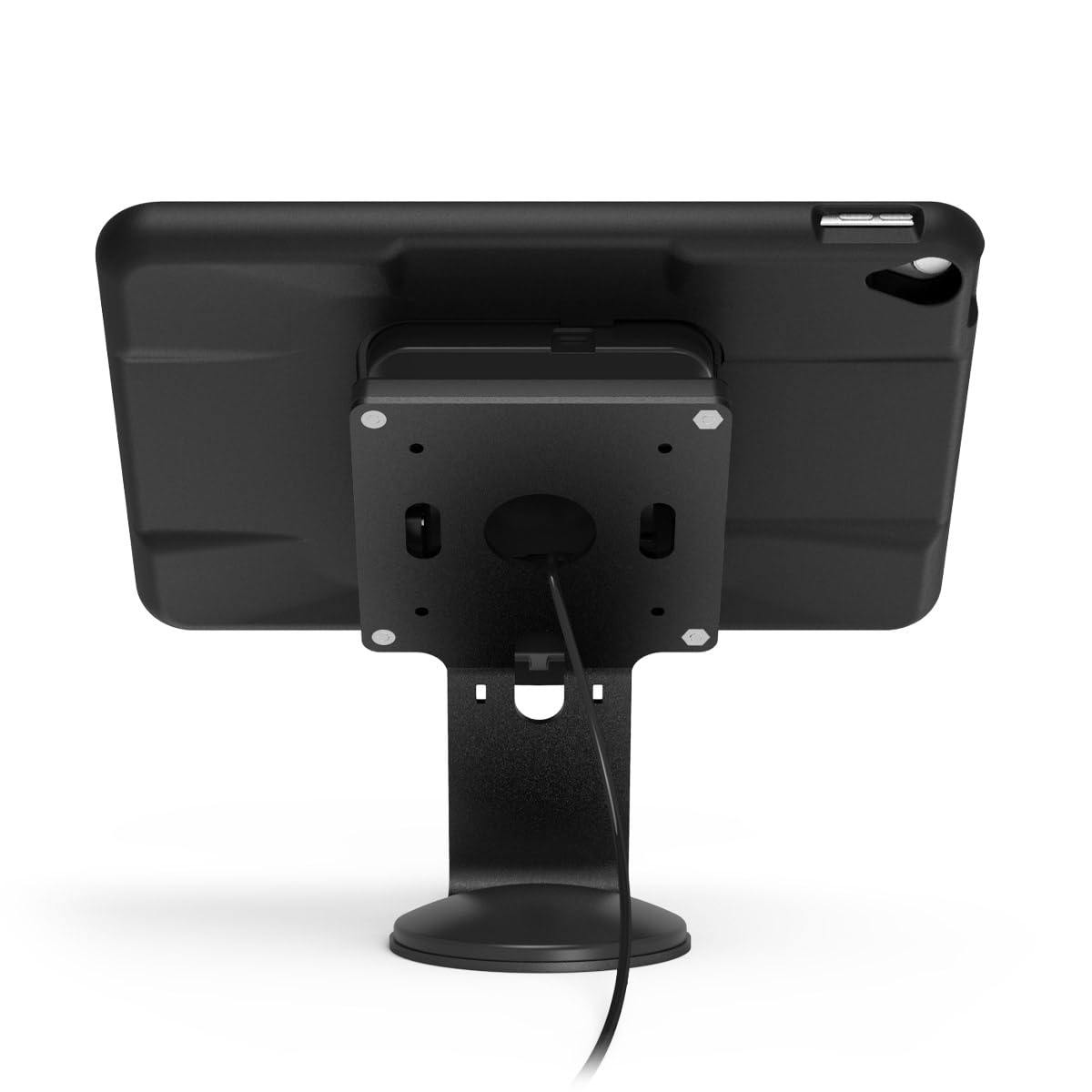Compulocks iPad 10th-11th (A16) Gen, Support avec Charge avec câble dissimulé Core Support de comptoir ou Support Mural Noir