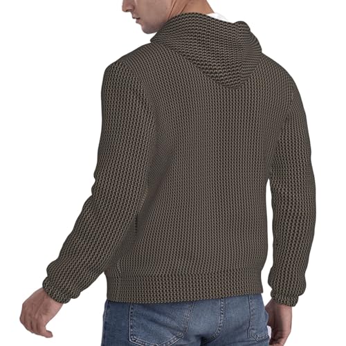 Sweat à capuche squelette pour homme style décontracté