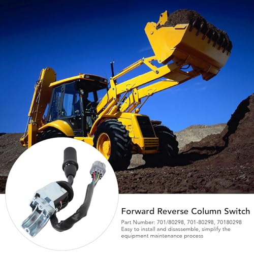 Vorwärts-Rückwärts-Lenkradschalter, Sanfterer Betrieb, Lange Haltbarkeit, 701/80298 Vorwärts-Rückwärts-Shuttle-Hebelschalter für JCB 2CX 3CX 4CX