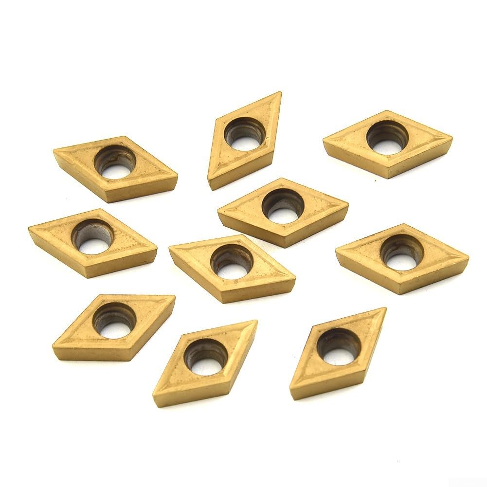 10 x DCMT11T304 HM YBC251 inserti in carburo per tornio