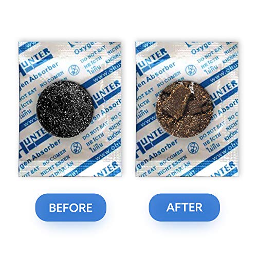 2000 CC [15 Packets] Premium Oxygen Absorbers for Food Storage, Oxygen Scavengers Packets(1 Bag of 15 Packets) - ISO 9001 Certified Facility Manufactured Oxygen Absorbers - Thumbnail 5