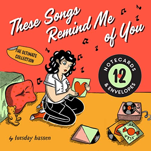 Chronicle Books These Songs Remind Me of You: 12 Notecards & Envelopes