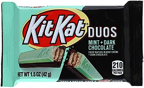 Kit Kat Duos, Dark Chocolate Mint - 1.5 oz