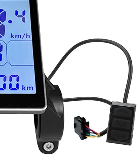 Miniatura 5 de Pantalla LCD de bicicleta eléctrica 24 V 36 V 48 V 60 V, compatible con Ridstar Q20 H20 H26 Pro pantalla LCD