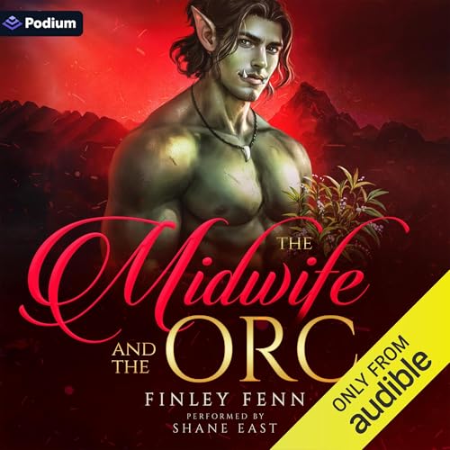 The Midwife and the Orc Audiolivro Por Finley Fenn capa
