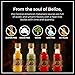 SPYCE Habanero Hot Sauce Gift Set Variety Pack, Vegan, Gluten Free, Low Sodium, Non GMO, No MSG, No Sugar, No Filler (4-2 Ounce Bottles)