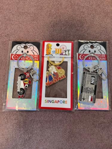 シンガポールお土産キーホルダー3個セットのサムネイル