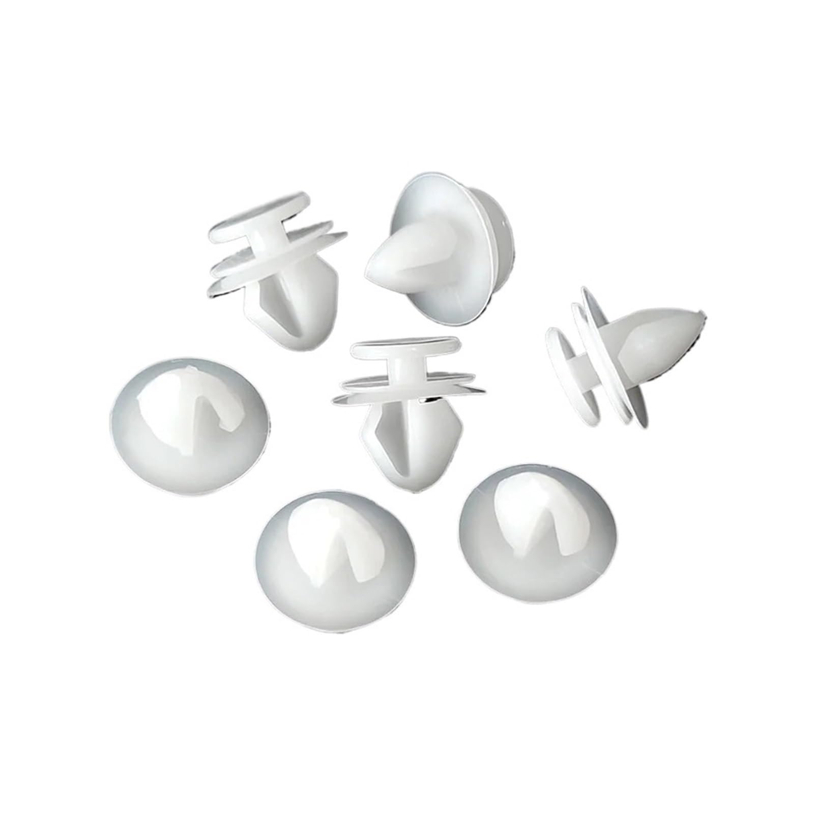 Fdcskinx 50Pcs 10/20/ Auto Clips Compatible 30648141 Sill Moulding Cover Trim Side Skirt Vehicles Fastener(50Pcs)