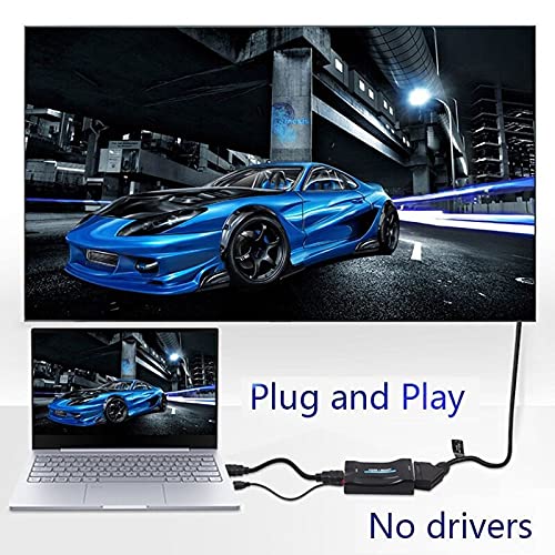 YYANG Convertitore da HDMI a SCART Adattatore