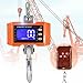 GJCrafts Hängende Waage Industrielle Kranwaage mit hoher Präzision 2200 Pfund / 1000 kg Robuste industrielle Hängewaage mit Fernbedienung Tragbares intelligentes digitales Wägewerkzeug