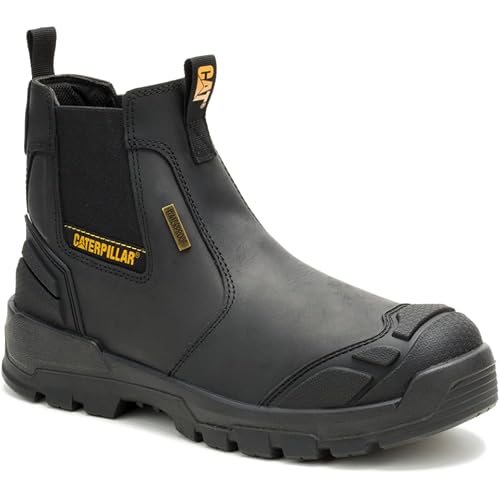 CAT mens Striver XL Waterproof Steel Toe Chelsea