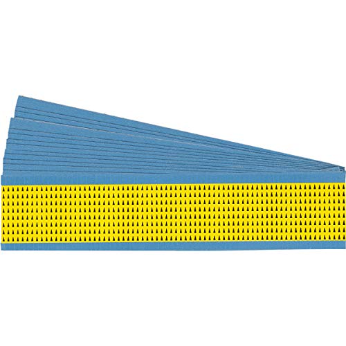 Brady Board Inspection Arrows 0.19 in H x 0.125 in W Cloth Yellow on Black 25 Cards/Pk