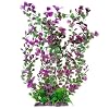 Hamiledyi Aquarium Plastic Plants Aquarium Decor Artificial Fish Tank Plants,Tall Fish Tank Decorations, Extra Large Aquarium Plant 20.4-inch Tall,1PCS