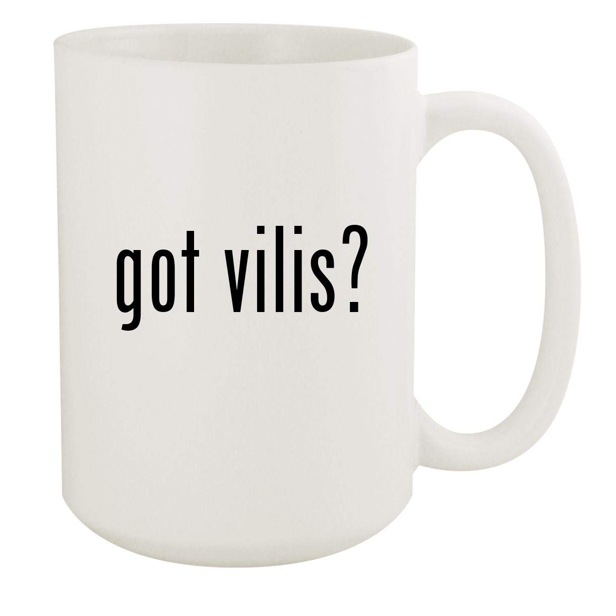 got vilis? - 15oz White Ceramic Coffee Mug