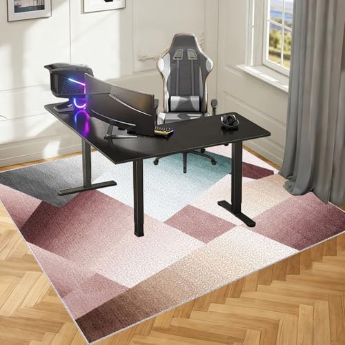 Grande Alfombrilla para Silla de Oficina 200 x 300 cm Antideslizante Protector Suelo Silla Ruedas para Suelos Duros Alfombra Silla Escritorio para Hogar Tapete de Protección de Madera/baldosas