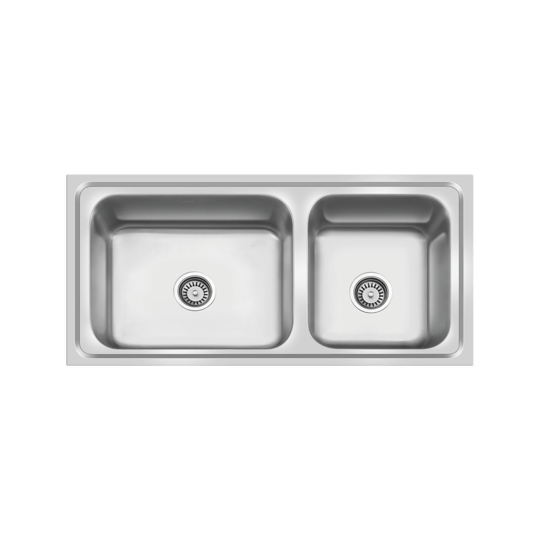 Cera Opus Double Bowl Sinks B4513204 Matt Finish Amazon.in Home