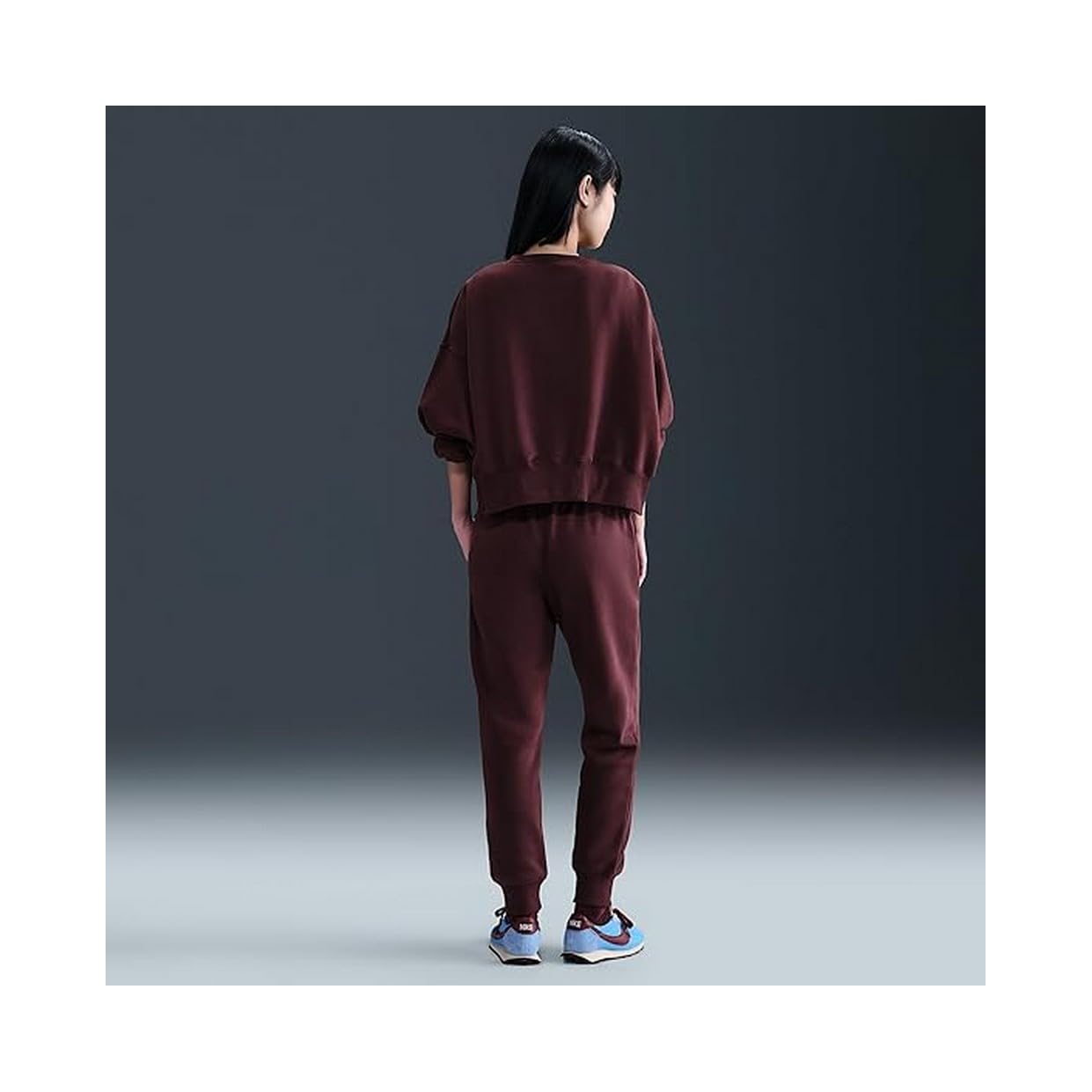 Nike W NSW Phnx FLC Mr Pant STD - Pantalon de survêtement - Classique - Femme