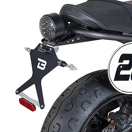 PORTATARGA REGOLABILE RECLINABILE ALLUMINIO BARRACUDA YAMAHA XSR 700