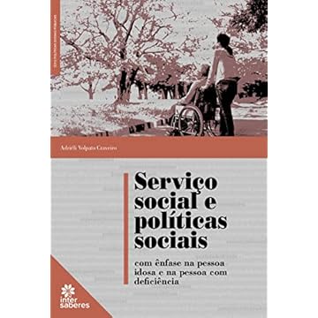 Capa do livro Serviço social e políticas sociais com ênfase na pessoa idosa e na pessoa com deficiência