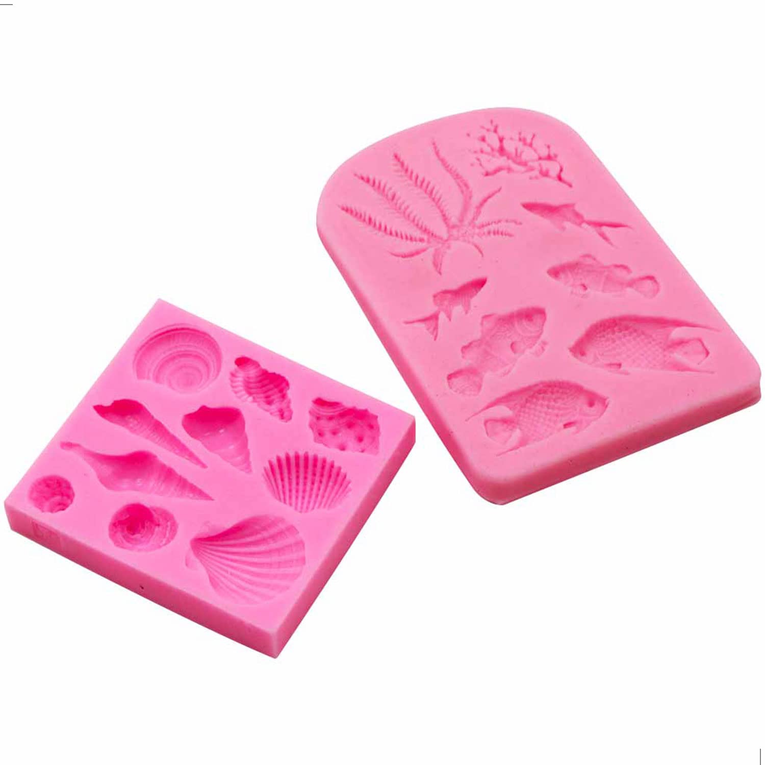 4 stuks 3D siliconen vormen bloem siliconen bloemvormen voor zeep, fondant, kaarsen, snoep, chocolade, taartdecoratie