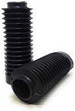 TRP TRADERS® 2 Pieces of Front Fork Gaiters, Dust Cover Boots, Shocker Cover, Shocker Boots (6 inches) for Splendor, Passion, Pulsar Bs4 and Bs6 Models.