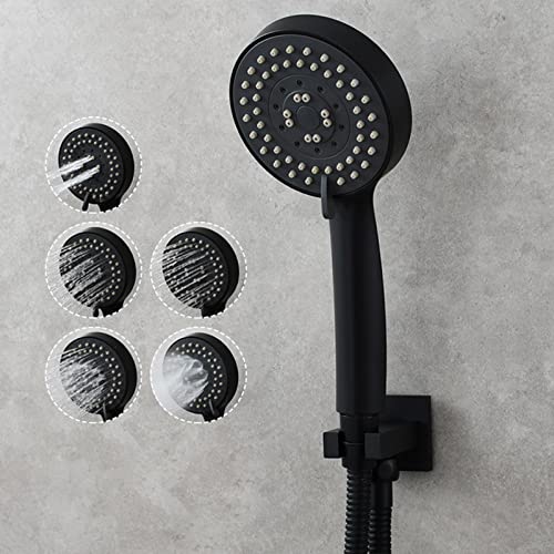 Pomme de douche haute pression 5 jets pour remédier au faible débit d'eau de la maison