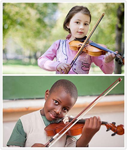 image for SUEWIO Violin Shoulder Rest for 1/4 and 1/2 Size, with Collapsible and