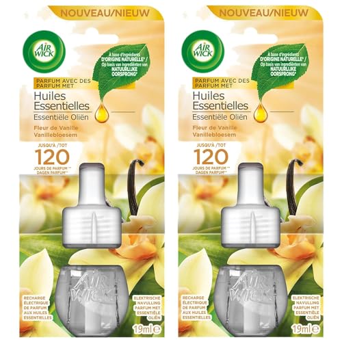 Air Wick Fleur de Vanille recharge diffuseur électrique naturel anti odeur maison - 2