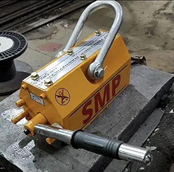 SMP 600kg Heavy Duty Permanent Magnetic Lifter | Hoist Lifting Magnet | Magnetic Lifter| Handheld Magnetic Lifter| Magnets Plate Lifter | Permanent Magnetic Lifting Device