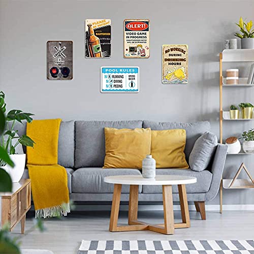 Aperiy - Targa in metallo dipinta in ferro