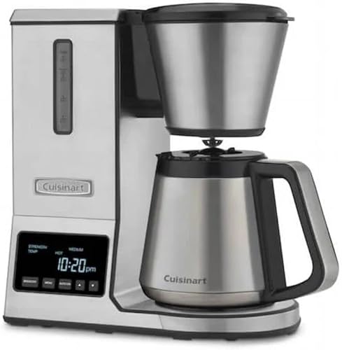 Cuisinart CPO-850 Cafetera con jarra térmica de acero inoxidable Cafetera para verter por encima con garrafa térmica Acero inoxidable