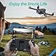 Drohne mit Kamera Bürstenloser Motor Erwachsene Anfänger Drohnen 2 Kamera FPV RC Quadcopter Zusammenklappbar Elektrisch Einstellbar 1080P Steuerung APP 3D Flip 3D Flip Einfach zu Fliegen Spielzeug