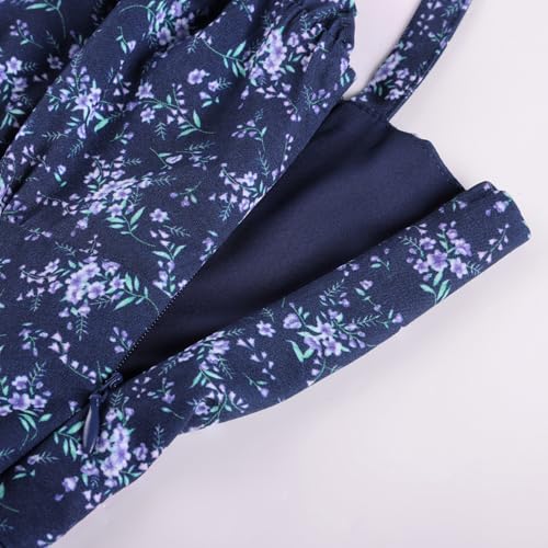 Image of Scarlet Darkness Floral Mini Dress for Women Corset Graduation Sundress