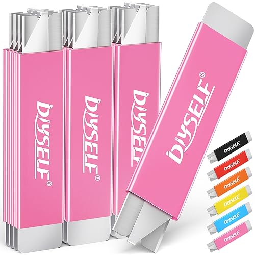 Image of DIYSELF 12 Pack Box Cutters, Box Cutter Retractable with All-Metal Shell