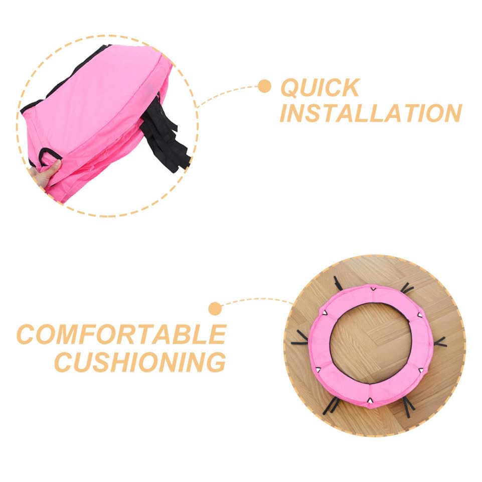 SUPVOX Copertura a Molla Per Trampolino Protezione Bordi, Rivestimento Oxford Da 1,4 M, Imbottitura in Schiuma Per Bambini, Adatta a Sicurezza Trampolini Indoor e Outdoor,