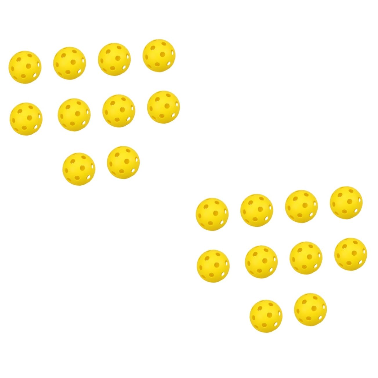 YARNOW 100 Piezas De Pelota De Golf Poste De Empuje De Golf Huecas De Entrenamiento De Práctica para Niños Entrenamiento De Golpe Hueco De Práctica