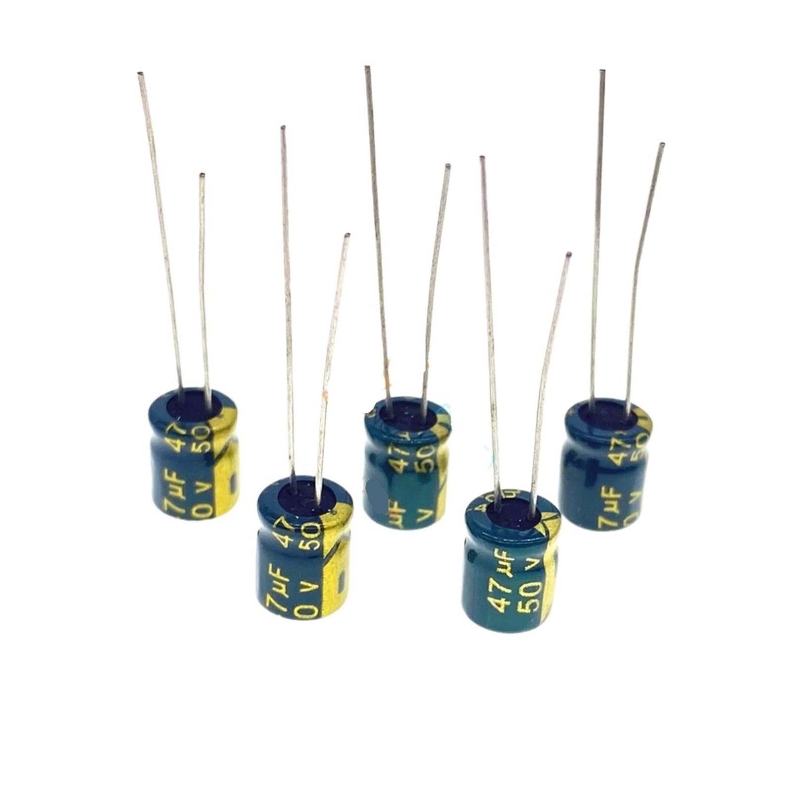 Condensateur électrolytique basse impédance CAALO 47uF 50V à haute fréquence radiale 100 pièces