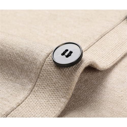 Mens Slim Fit Lightweight V Neck Cardigan Sweater Male Button Down Fall Knitted Sweaters Long Sleeve Men Cardigans3