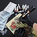 STIGMA Wireless Tattoo Gun Kit Complete with Pro Short Pen, 2 Batteries, 20 Tattoo Cartridge Needles, Color Set, Full Tattoo Accessories STP35TI4002-9
